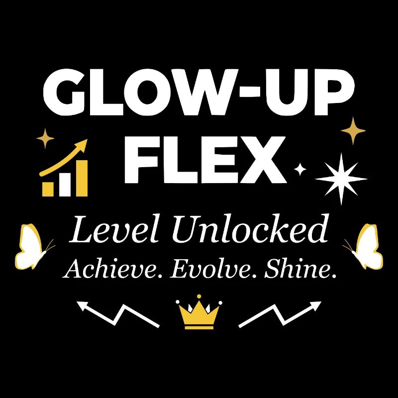 Glow-Up Flex Level Unlocked Personal Growth