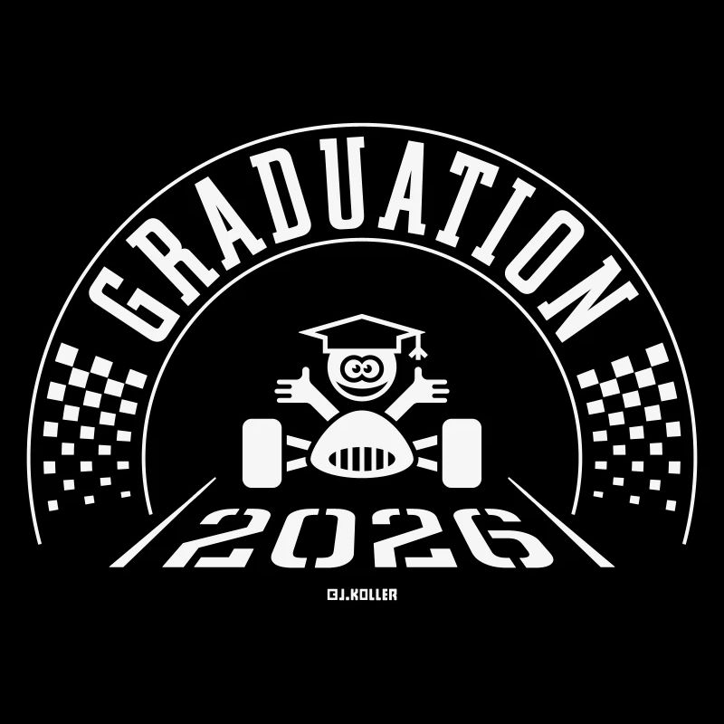 Graduation 2026 - School Is Out - Finish Line - W
