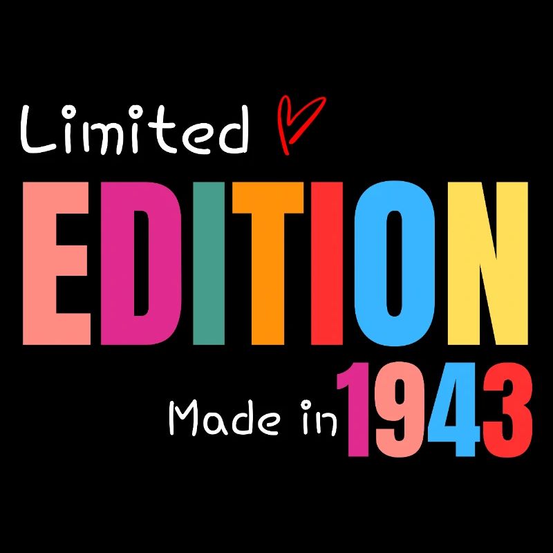 Limited edition Made in 1943