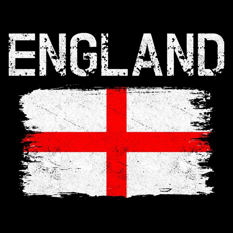Drapeau anglais des coups de pinceau