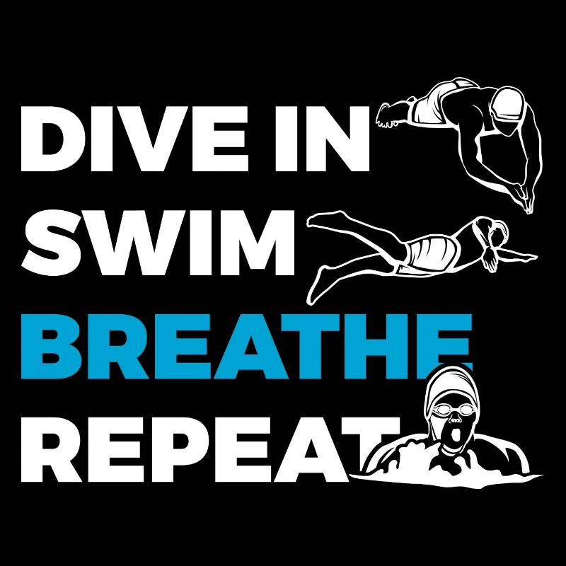Diving Swimming Breathing Repeating