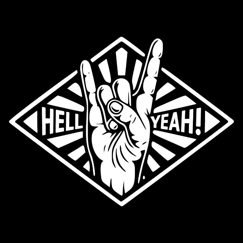 Hell Yeah Hand Gesture