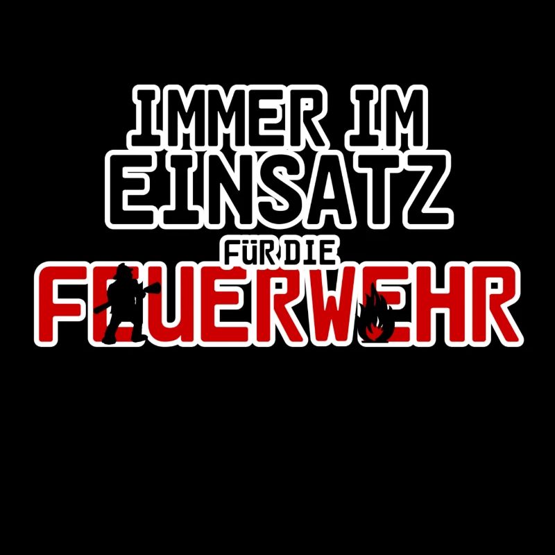 Feuerwehr Feuerwehrmann Spruch Geschenk Beruf