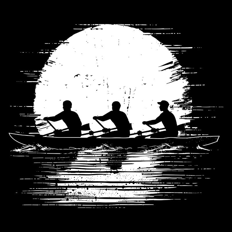 Rowing Team Sketch