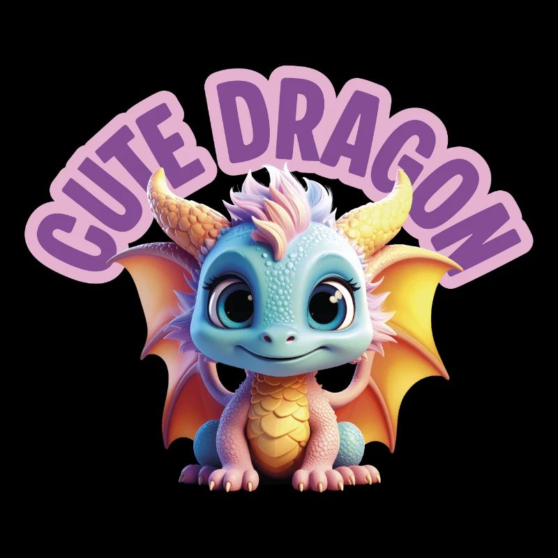 Niedlicher Drache