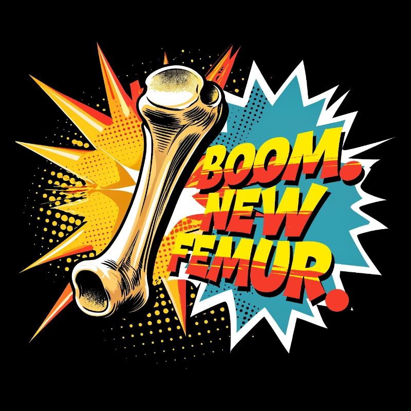 Fracture de la jambe Cuisse cassée