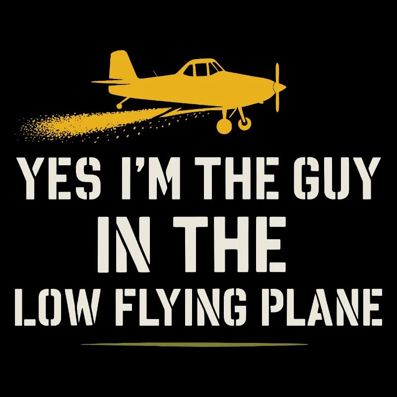 Ländliche Luftfahrt Landwirtschaft Pilotgeschenk