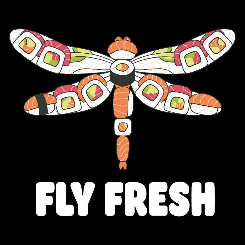 Sushi Dragonfly Fly Fresh