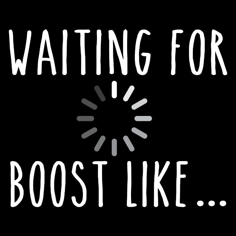 Attendre le boost comme une course turbo