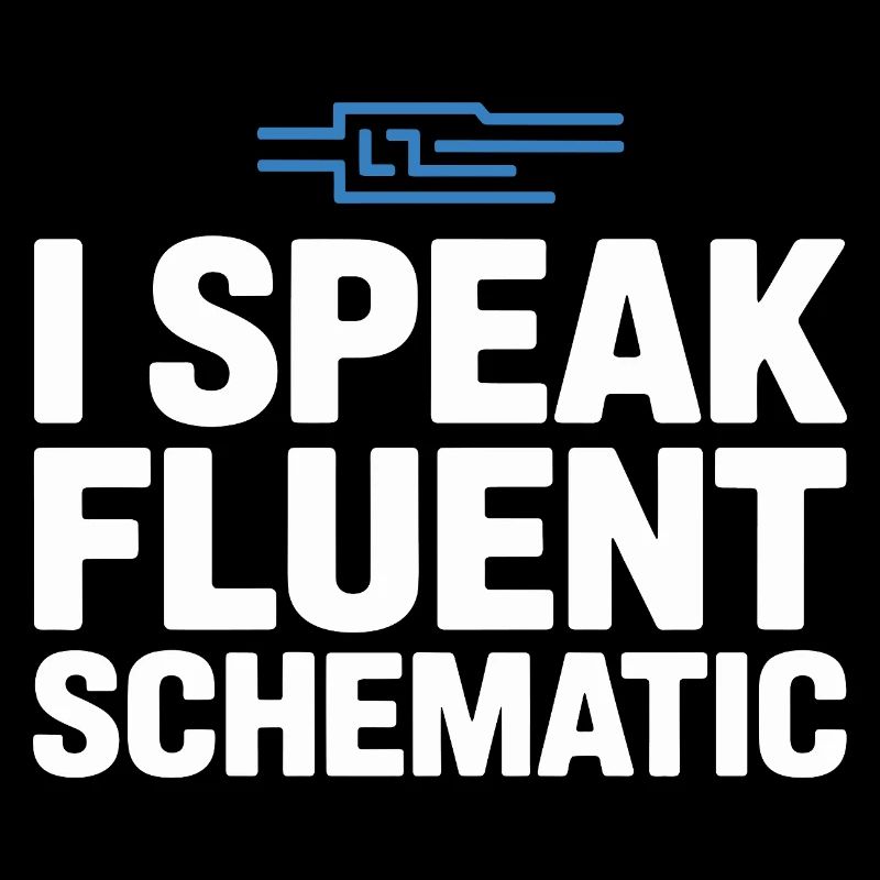 Je parle couramment la technologie des schémas circuités