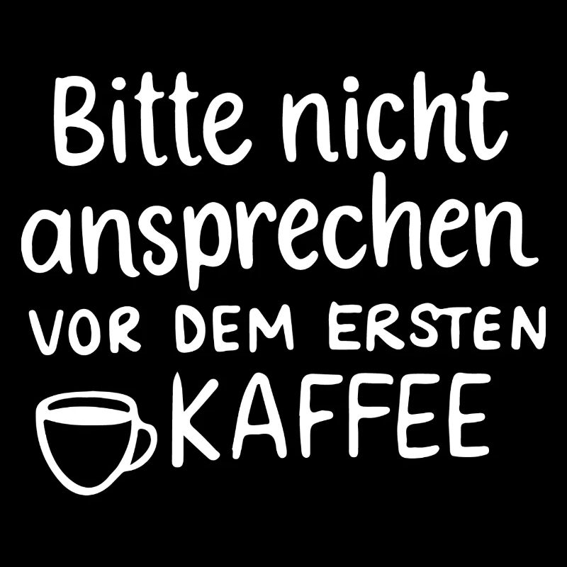 Kein Smalltalk vor dem ersten Kaffee Geschenk