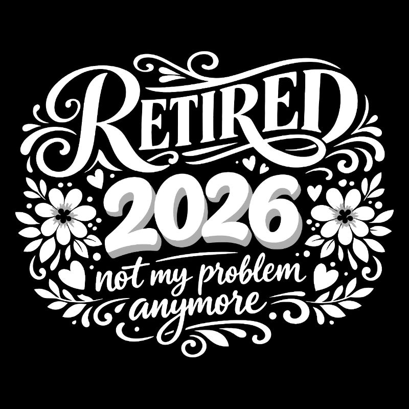 Ruhestand 2026 Plus My Problem Humor