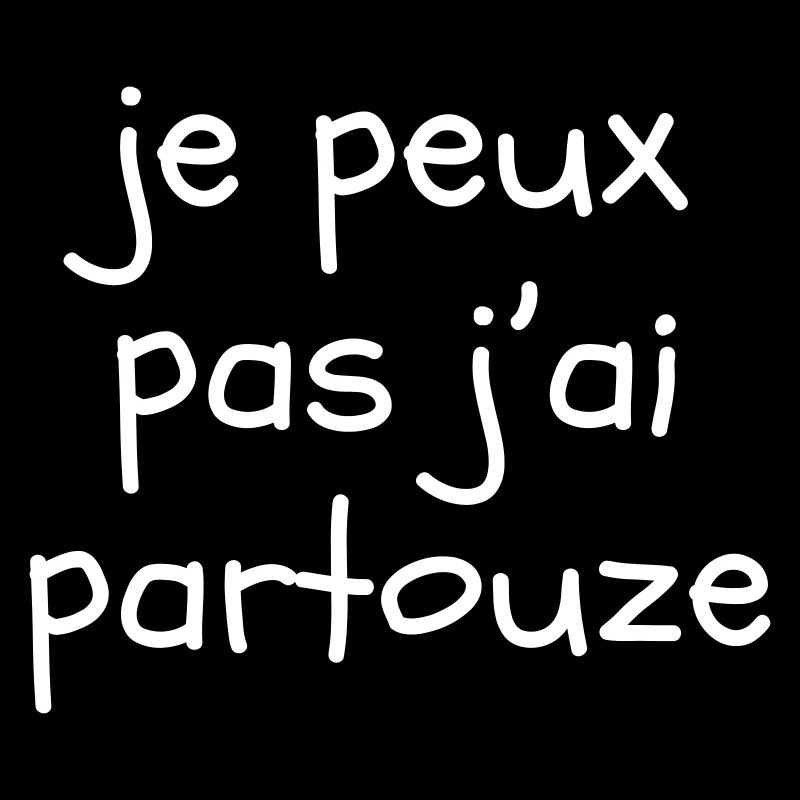 Je peux pas j'ai partouze