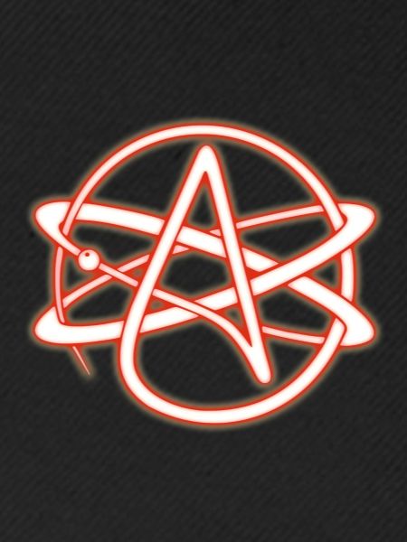 Atheist Symbol rot