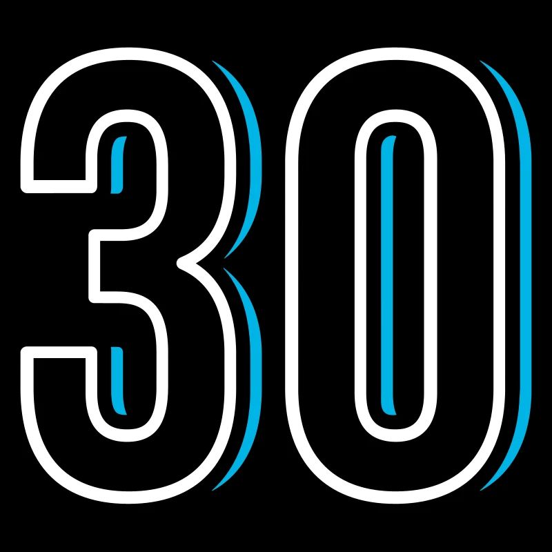 Nummer 30 - Dreißig