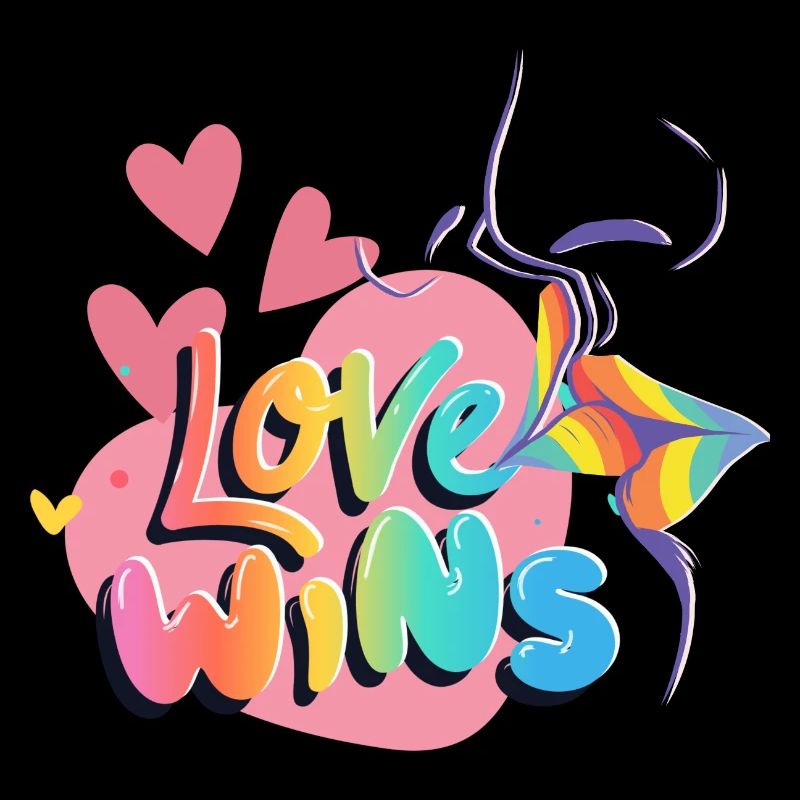 L’explosion de couleur de Love Win