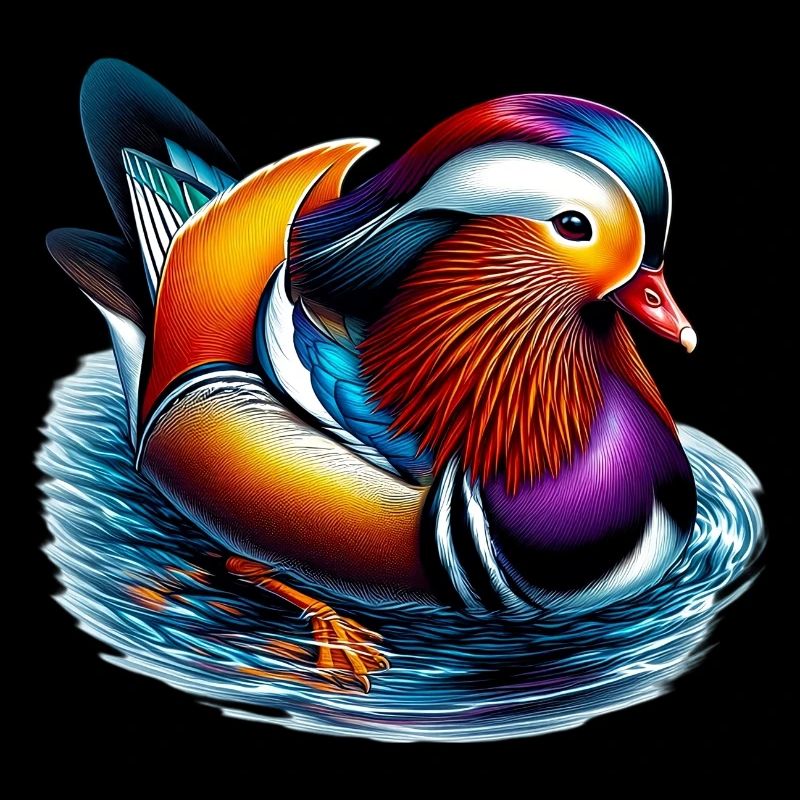 Mandarin duck