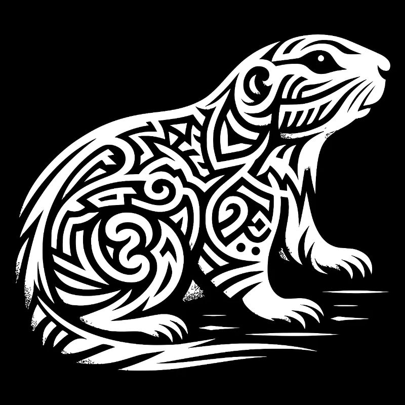 Chien de prairie tribal