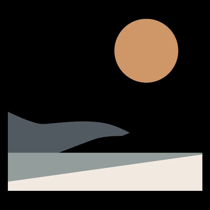 Abstrakte Landschaft