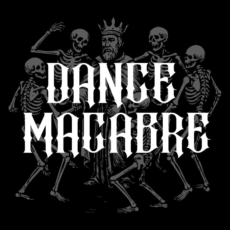 Regal Skeleton Dance Illustration