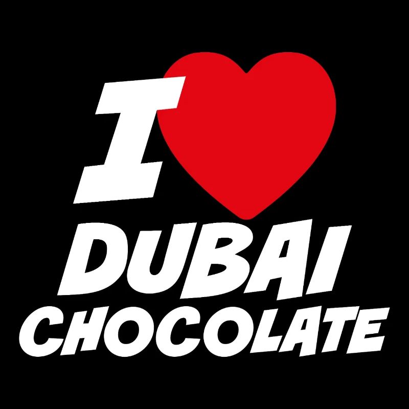J'adore le chocolat de Dubaï