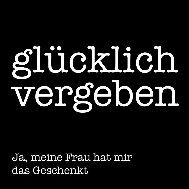 Glücklich vergeben