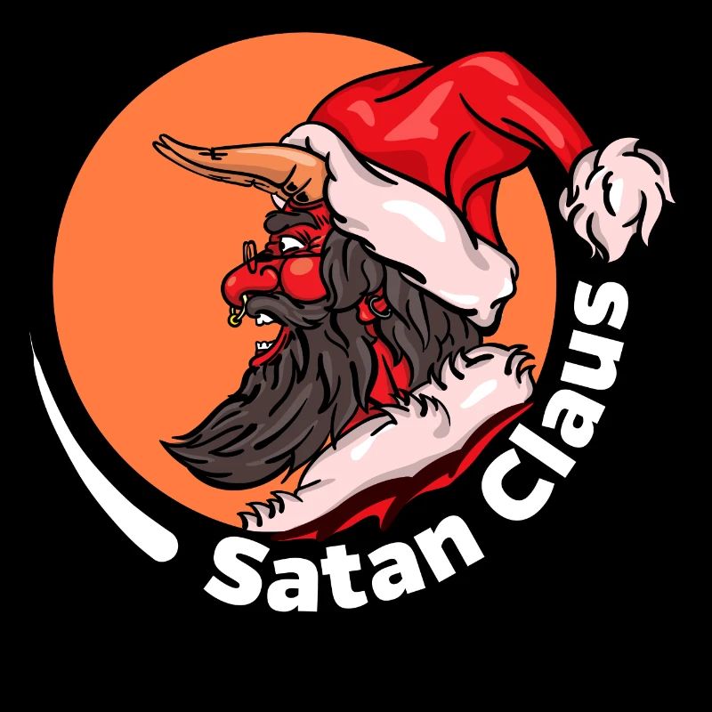 Böser Weihnachtsmann Satan Claus Santa Weihnachten