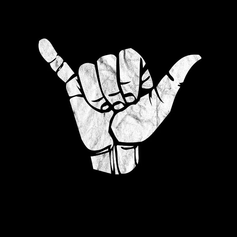 Shaka Handzeichen Hang