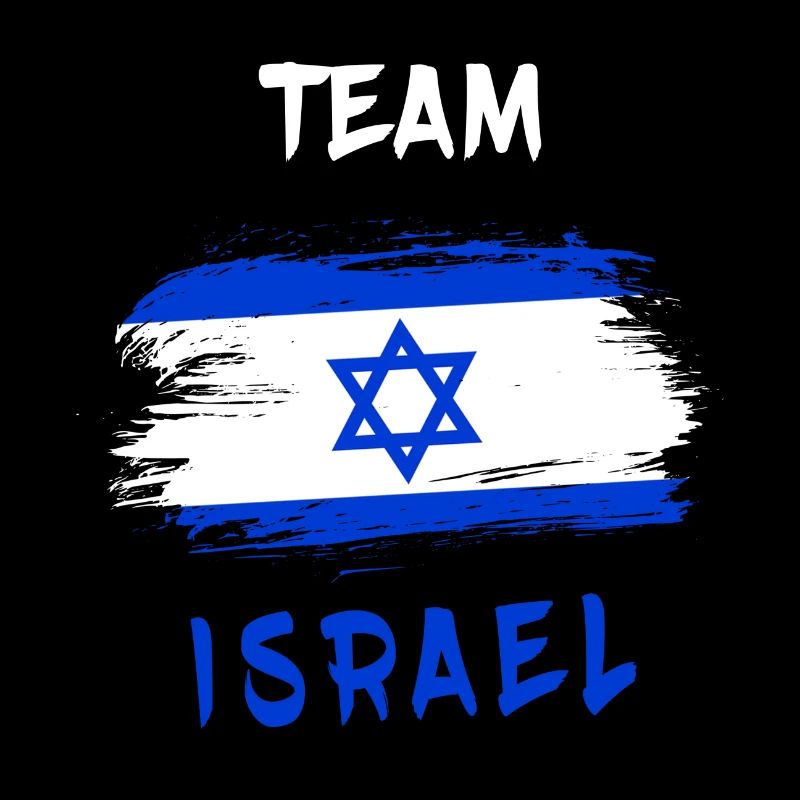 Équipe Israël / Drapeau