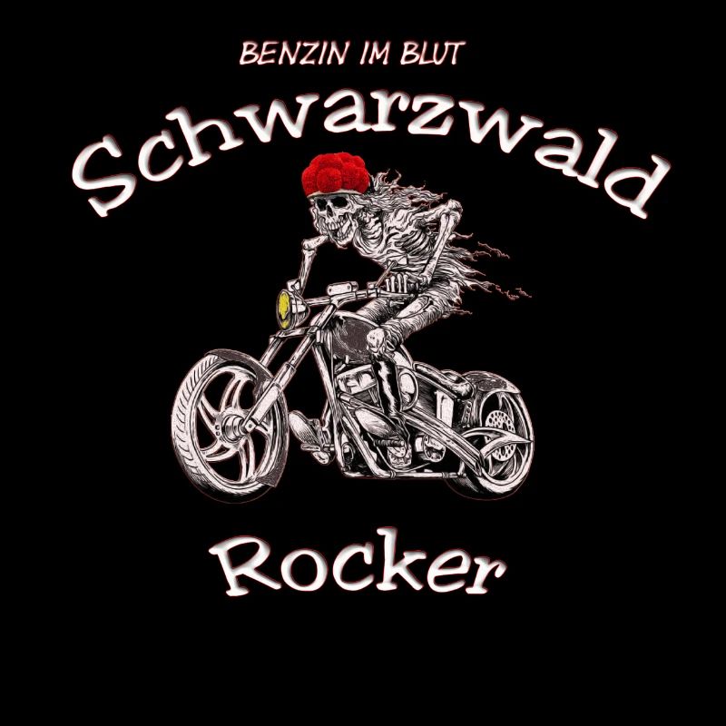 Schwarzwald Skelett-Rocker
