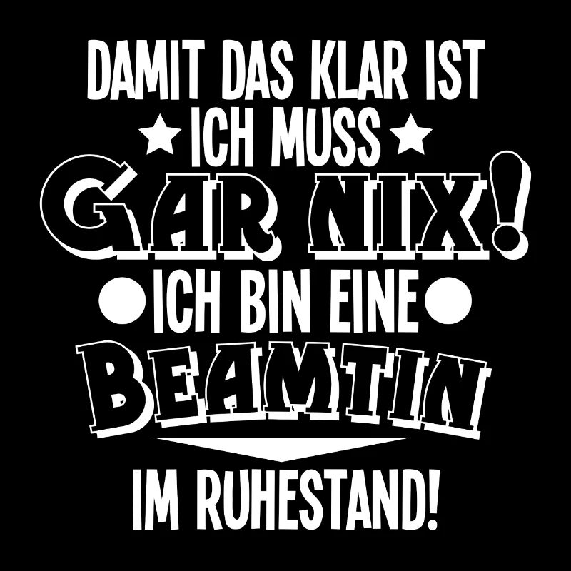 Rentnerin Beamtin Ruhestand Geschenk