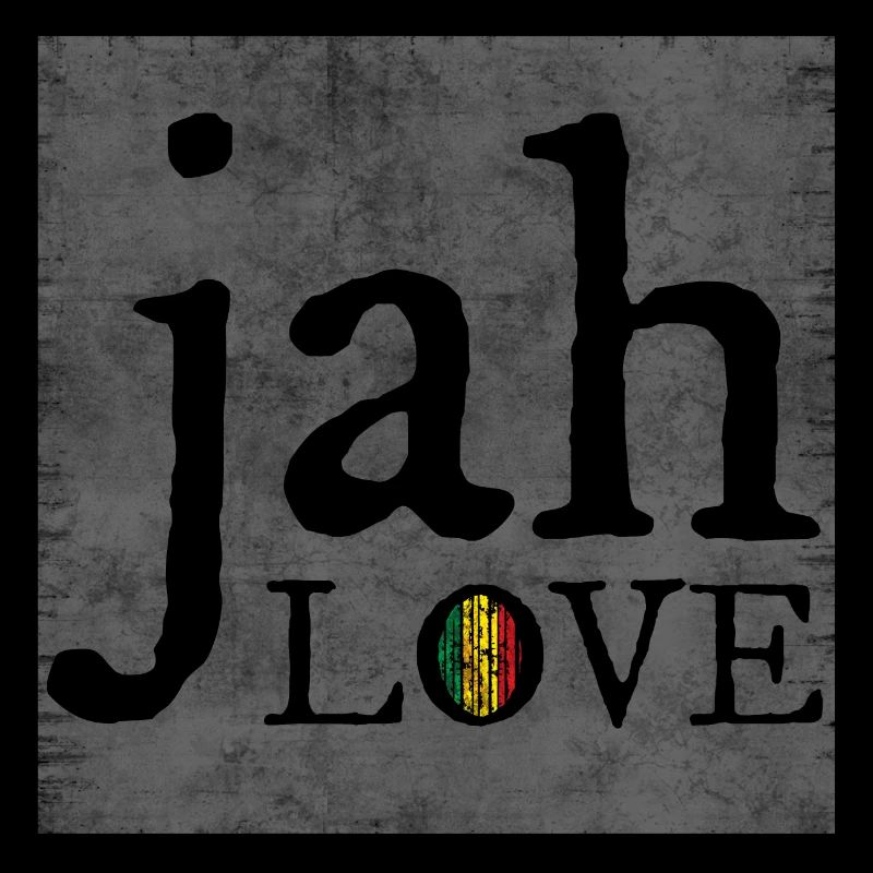 Jah Love Graffiti Design