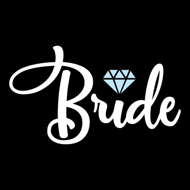 Bride Braut Diamant Hochzeit Heirat Party Geschenk
