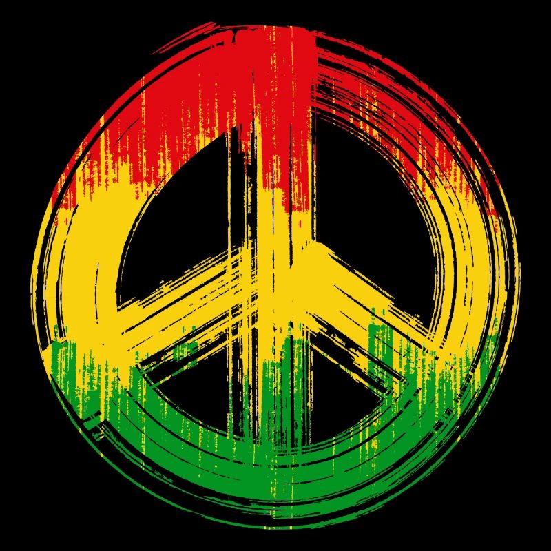 Liebe Frieden Einigkeit Jamaika Reggae Reggaemusik
