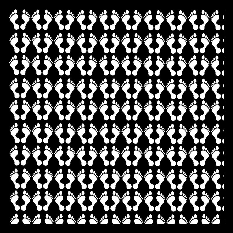 customized, feet pattern