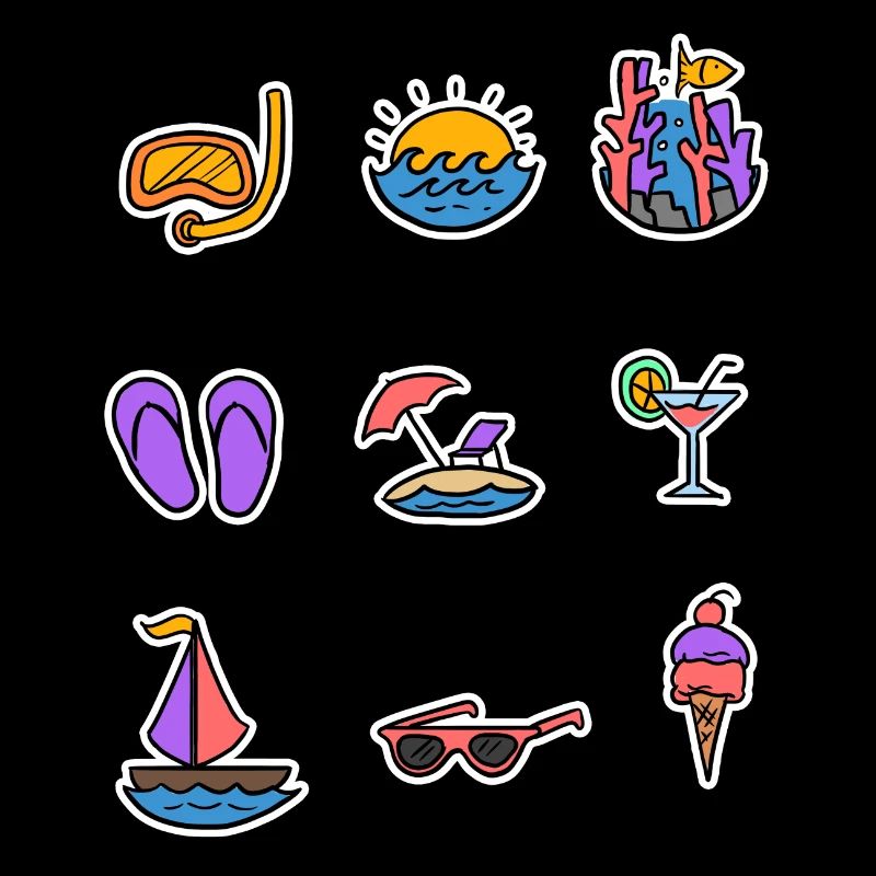 Summer sun vacation beach ocean relax vacations