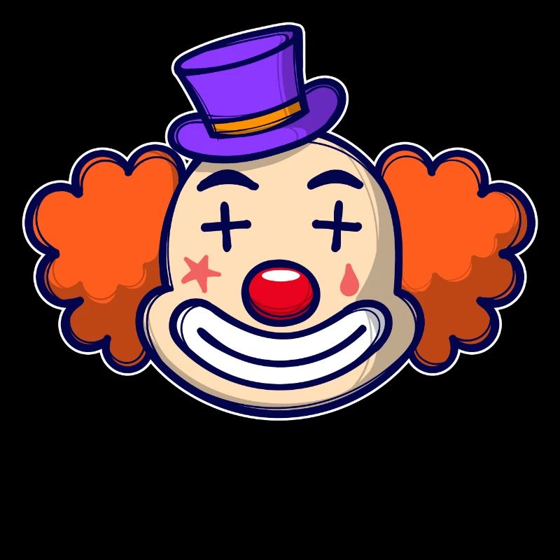 Fasching Clown Karneval