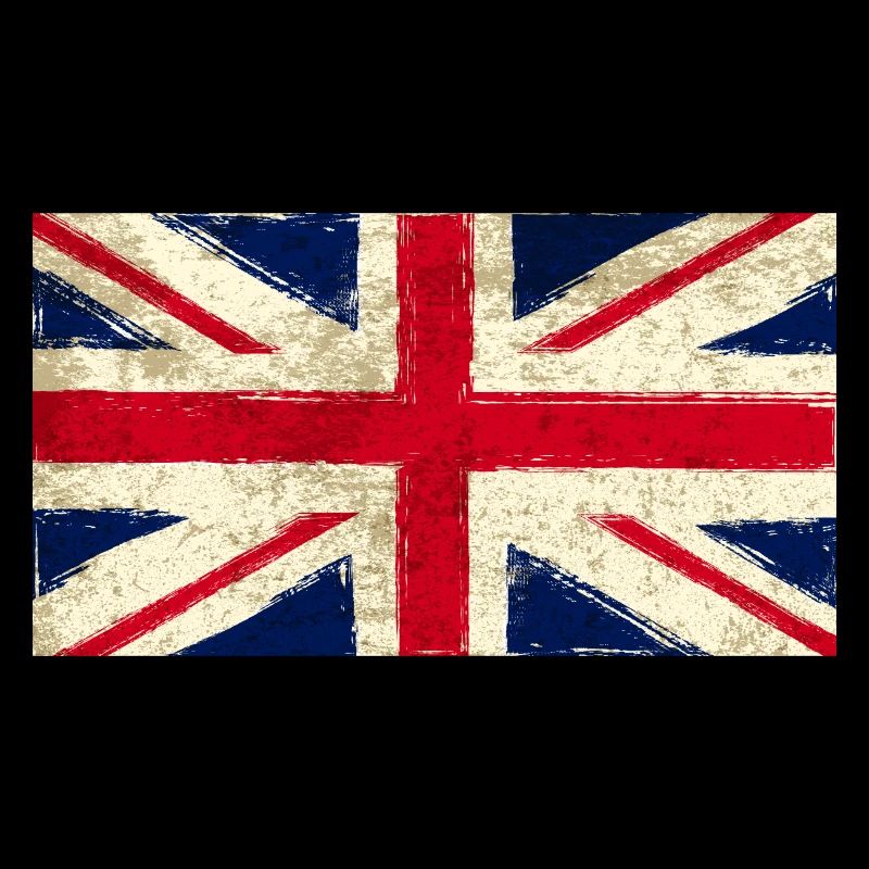 Drapeau Vintage Londres- Retro- Londres- UK