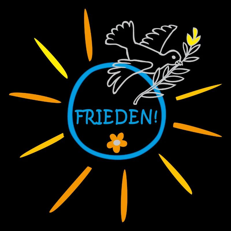 Friedenstaube, Sonne, Frieden, Ukraine