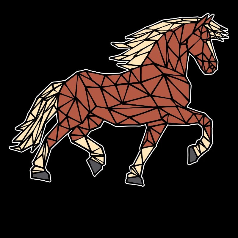 Polygon Pferde Islandpferde Hengst Pferdenarr