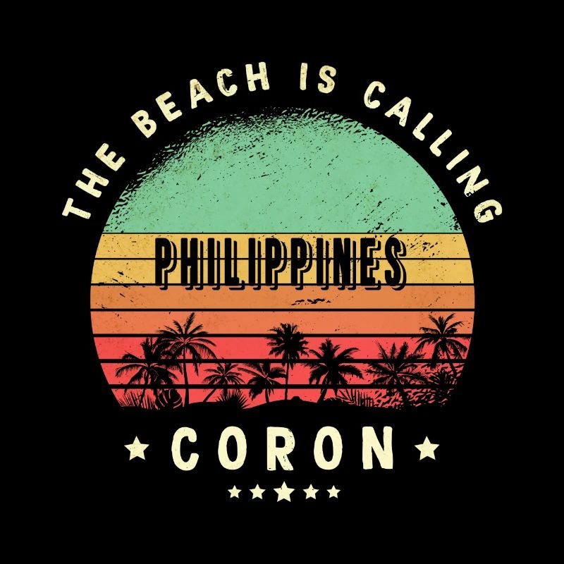 Design de plage Coron Indonésie