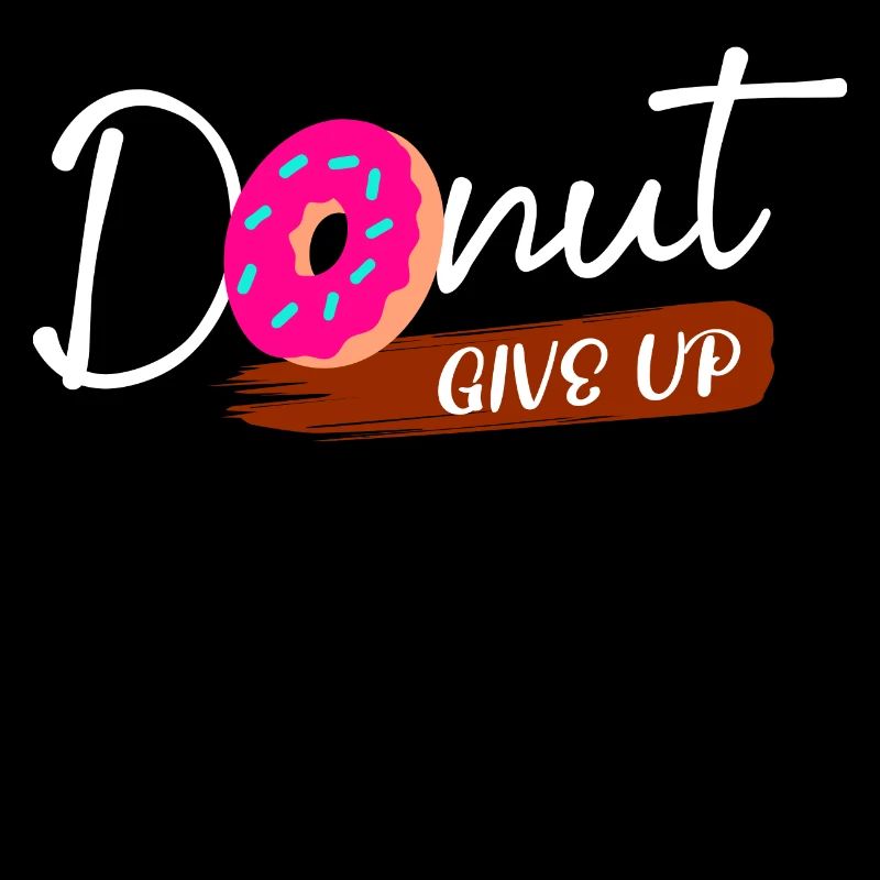 Süßigkeiten Statement Donut Naschen Backen