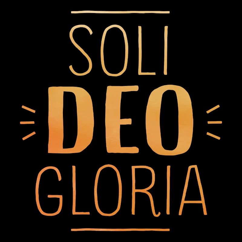 Soli Deo Gloria