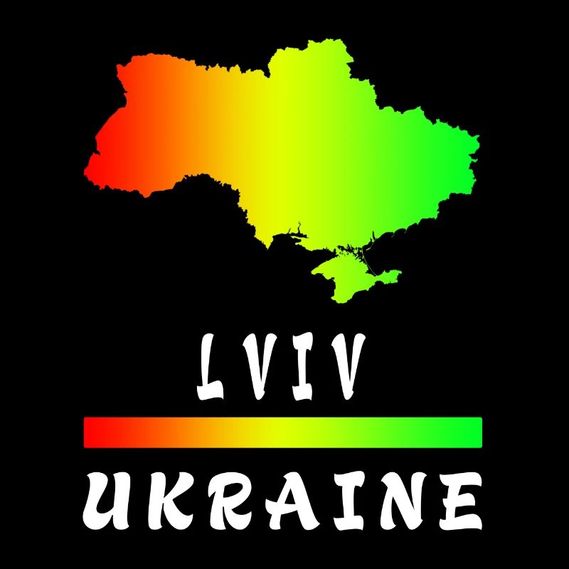 Lviv Ukraine rainbow design