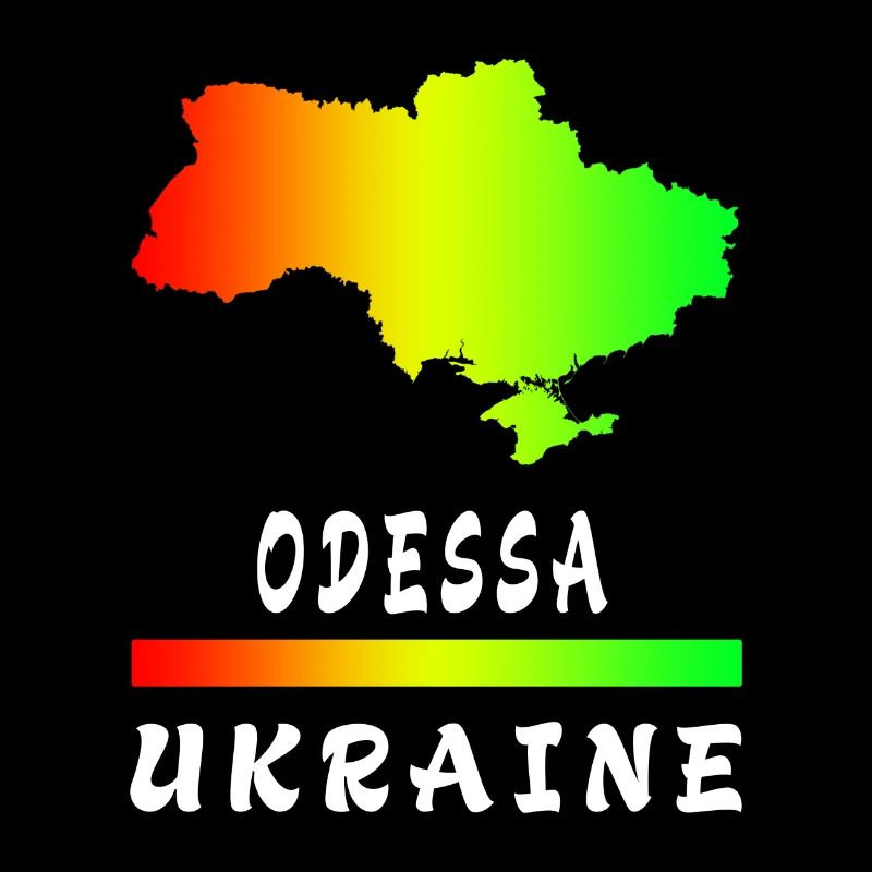 Odessa Ukraine rainbow design