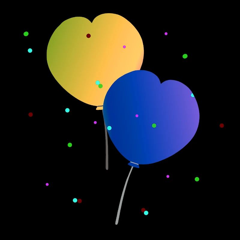 Ballons, Luftballonherzen