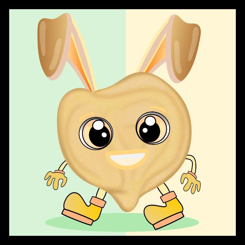 Chickpea Easter Bunny