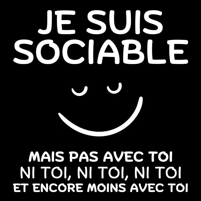sociable, pas du matin, grincheux le matin