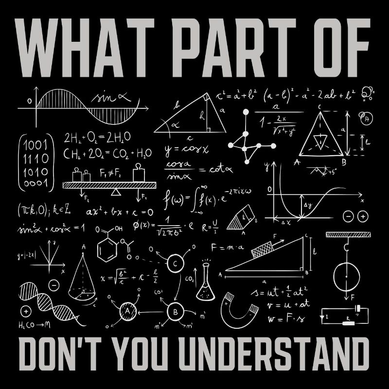 Welchen Teil von verstehst du nicht Funny Math?