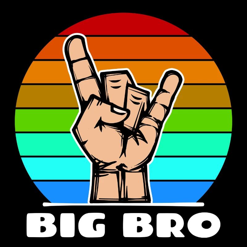 Großer Bruder Bruderherz Cooler Spruch Bro